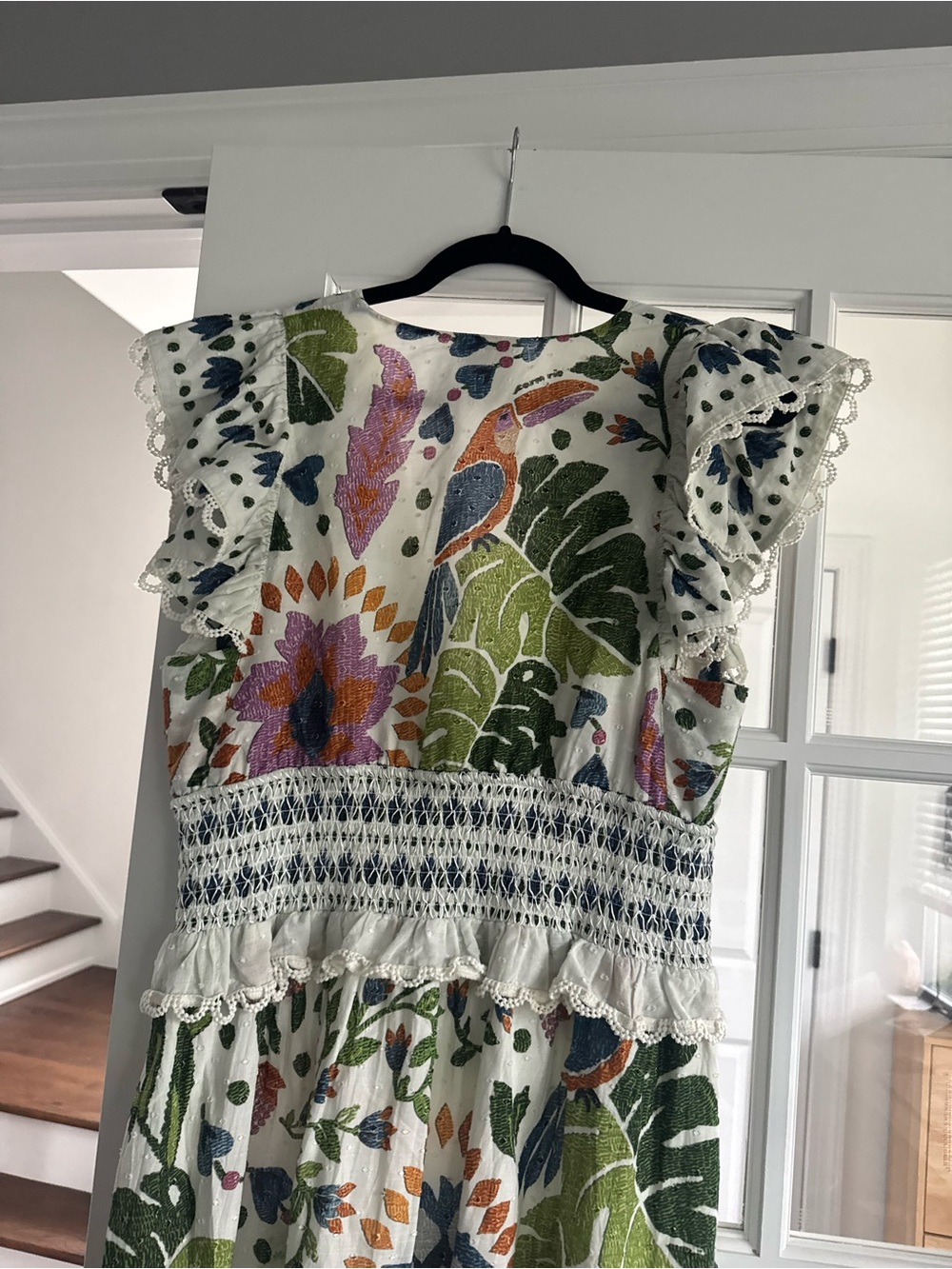 Anthropologie Farm Rio Summer Garden Dress - Picture 9 of 10